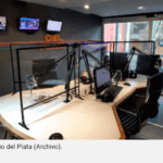 quiebra de una radio